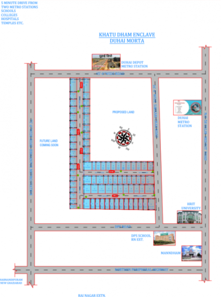 Layout Plan khatu-dham-enclave Layout Plan