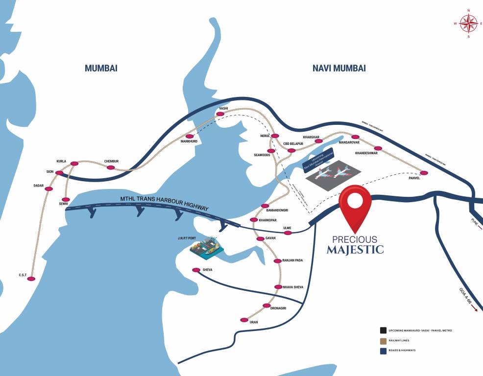 majestic Location Plan