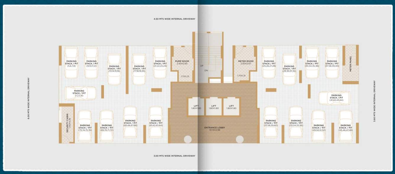  laxmi Shreeji Laxmi Cluster Plan for ground Floor