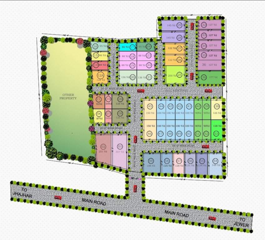  rise valley Layout Plan