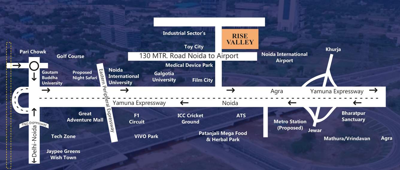  rise valley Location Plan