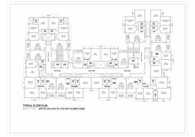  classic Classic Cluster Plan from 9th to 23th Floor