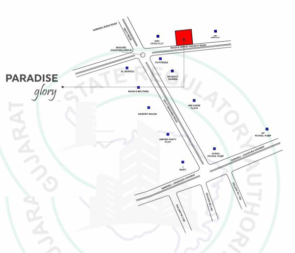 paradise-glory Location Plan