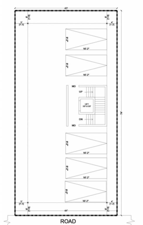  one square One Square Cluster Plan For Ground Floor