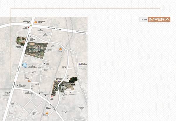  yash-imperia Location Plan