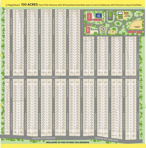  sri-datta-farm-ville Layout Plan