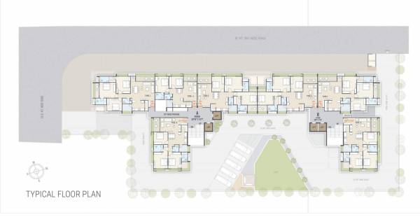  pride Block A & Block B Typical Cluster Plan