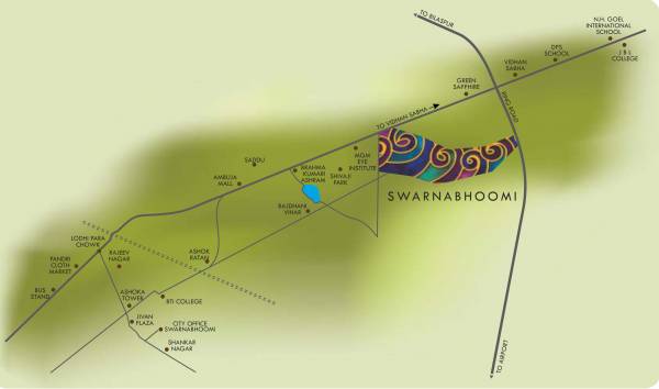  swarnabhoomi- Location Plan