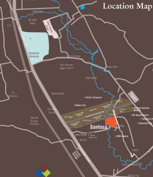  soumya-santosa Location Plan