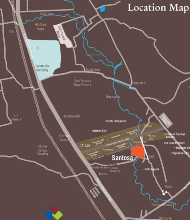  soumya santosa Location Plan