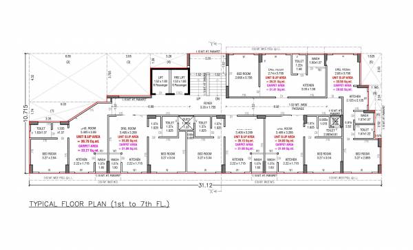  kabir-park 1 Cluster Plan From 1st To 7th Floor