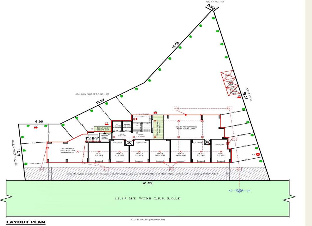 kabir park Layout Plan
