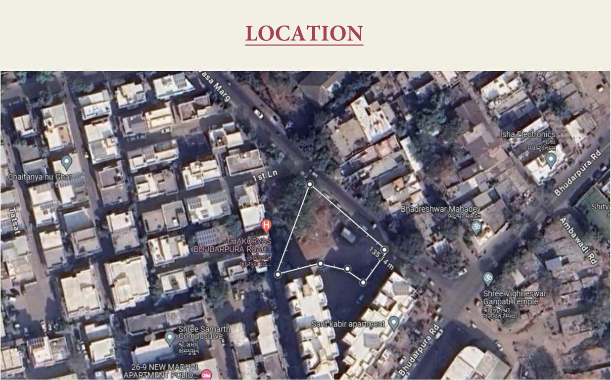  kabir park Location Plan