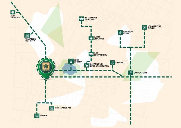 palm-estate Location Plan