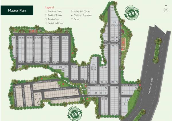  amrutha-grand Master Plan