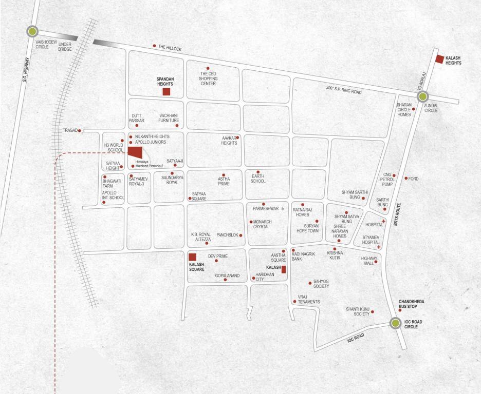  kalash Location Plan