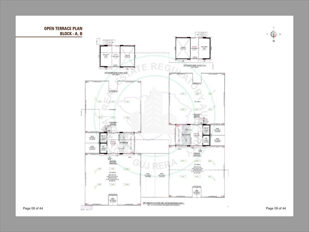  vrundavan hills Block A And Block B Terrace Cluster Plan