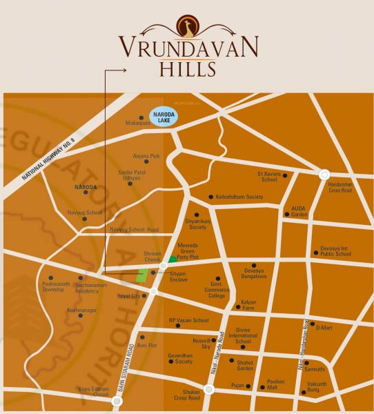  vrundavan-hills Location Plan