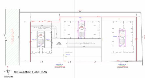 A To C Cluster Plan For 1st Basement Floor shree-laxmi-puja-heights A To C Cluster Plan For 1st Basement Floor