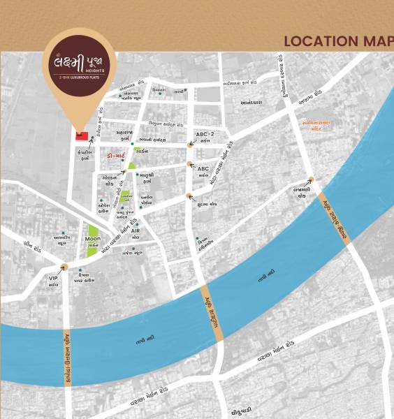 Location Plan shree-laxmi-puja-heights Location Plan