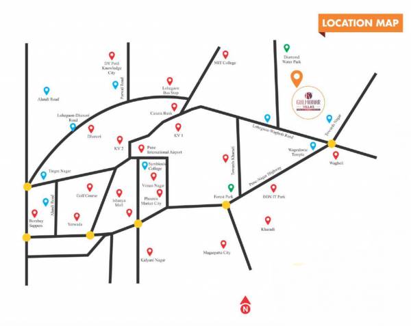  villas-k Location Plan