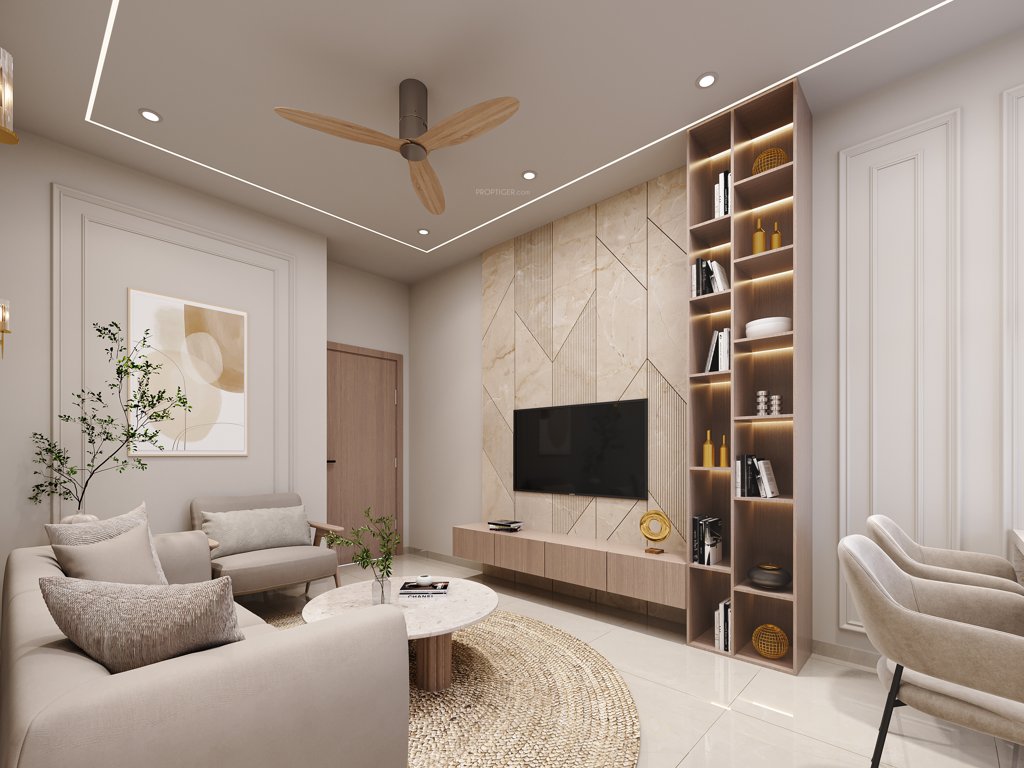  narmada residency Living Area