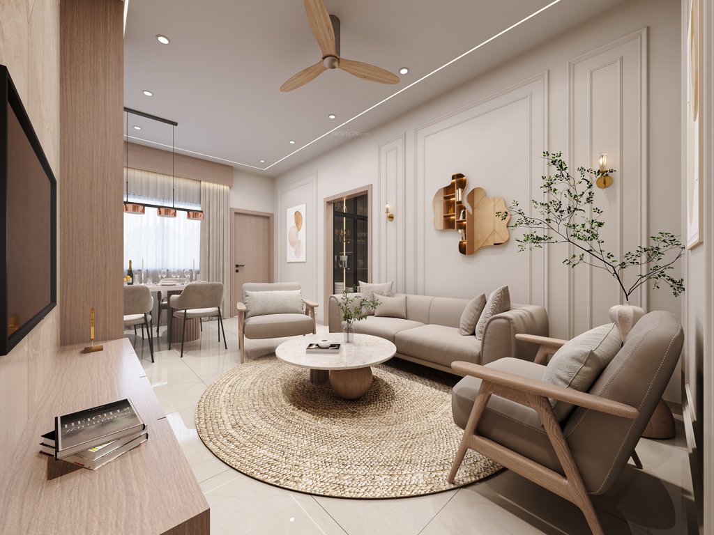  narmada residency Living Area