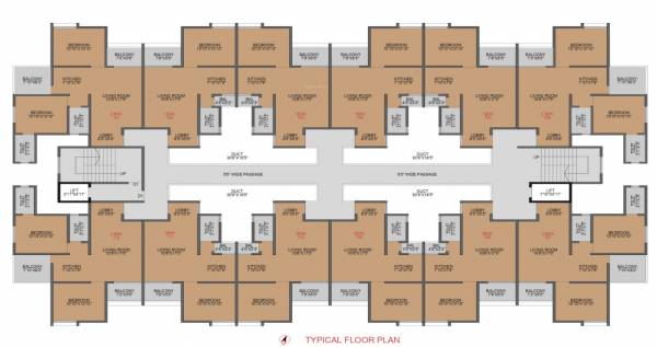  sai-blessings Sai Blessings Cluster Plan For Typical Floor Plan