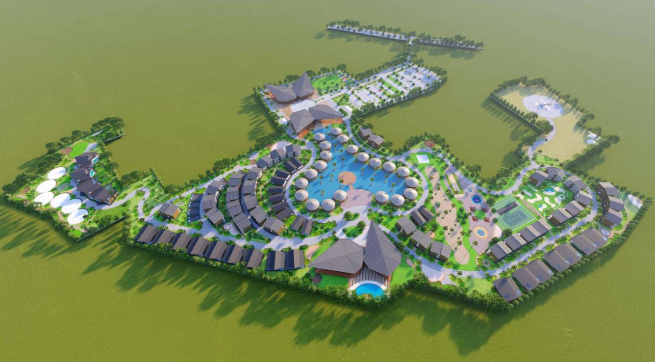 ananta hotel and resort Layout Plan