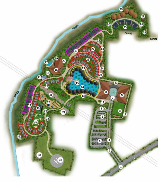Master Plan ananta-hotel-and-resort Master Plan