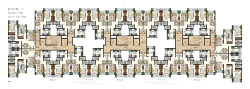  flamingo-residency Flamingo Residency Bldg No 1 A Wing Cluster Plan