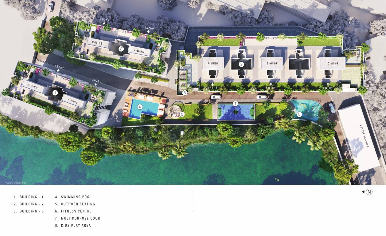  flamingo residency Layout Plan