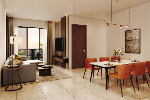  flamingo-residency Dining Area