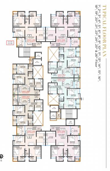 clara Wing A Cluster Plan