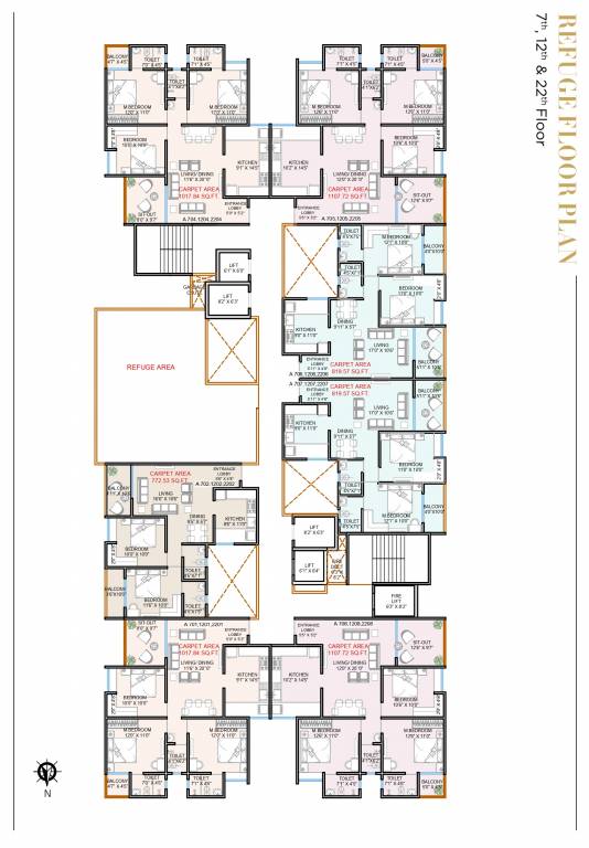  clara Wing A Cluster Plan