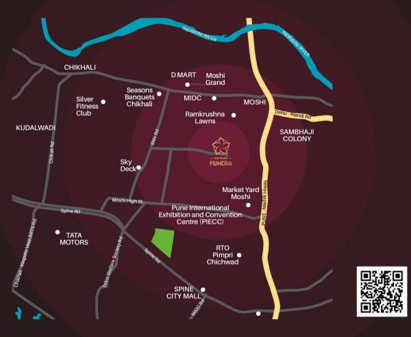  sahyadri-plumeria Location Plan