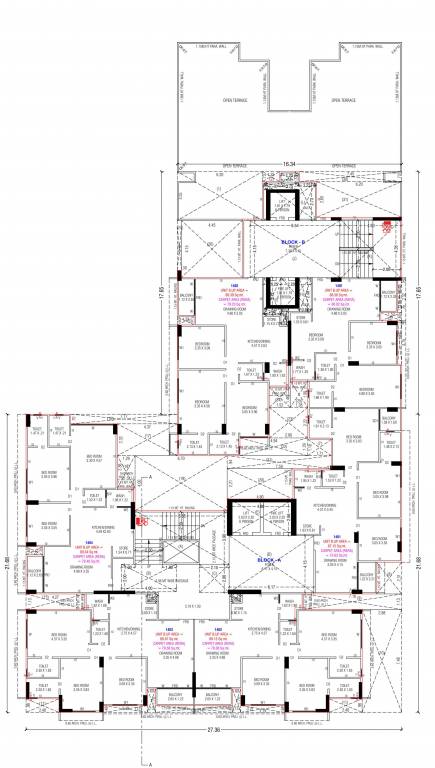  helenium Block A Cluster Plan For 14th Floor