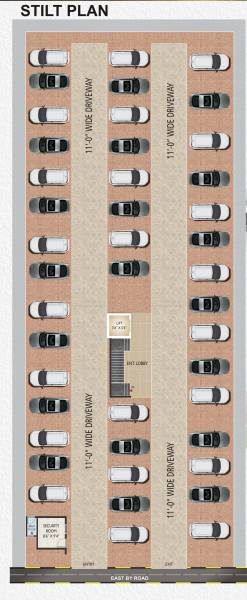  enclave Enclave Stilt Floor Cluster Plan
