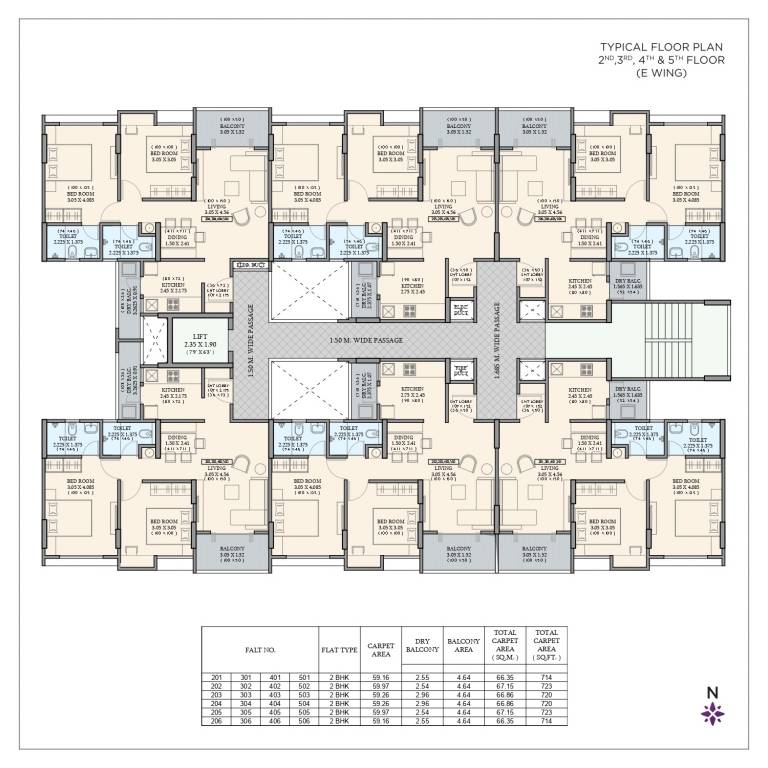  ananya phase i B Wing Cluster Plan