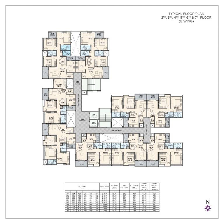  ananya phase i C Wing Cluster Plan