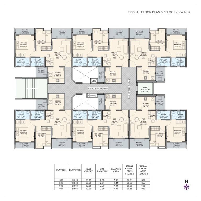  ananya phase i E Wing Cluster Plan