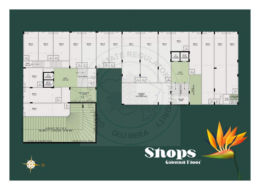  altezza eva Block A  And Block B Cluster Plan