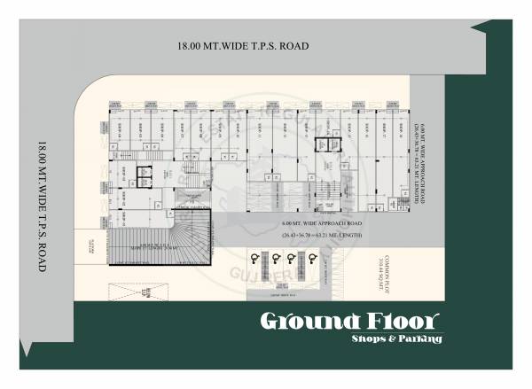  altezza-eva Block A  And Block B Cluster Plan for ground Floor