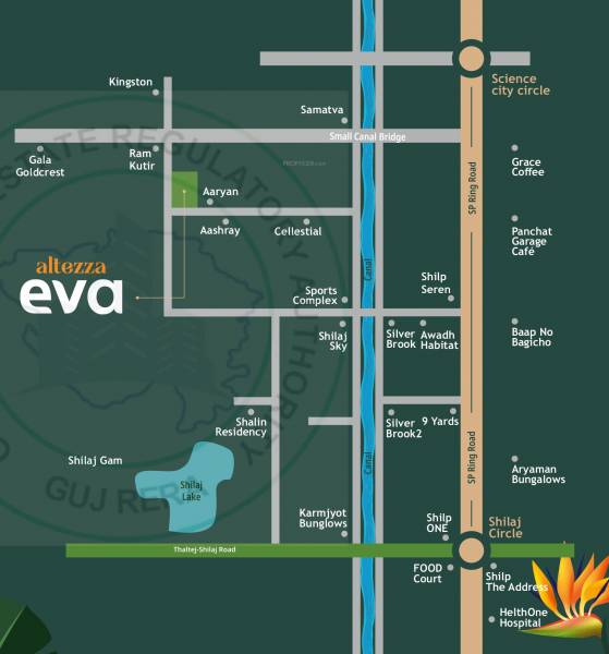  altezza-eva Location Plan