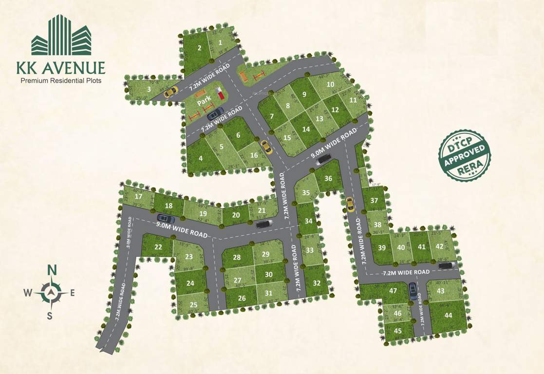  kk avenue Layout Plan