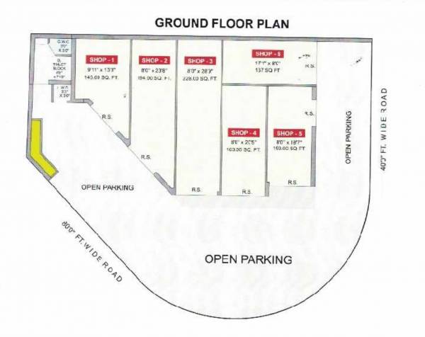  devbhumi-complex Devbhumi Complex Ground Floor Cluster Plan