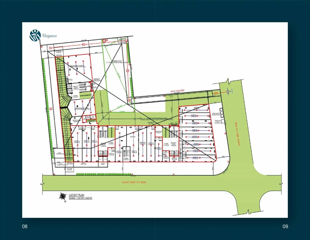  om elegance Layout Plan