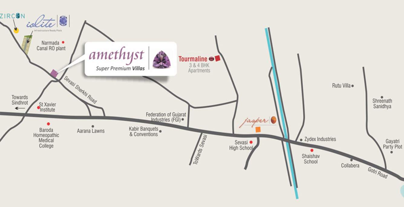  amethyst Location Plan