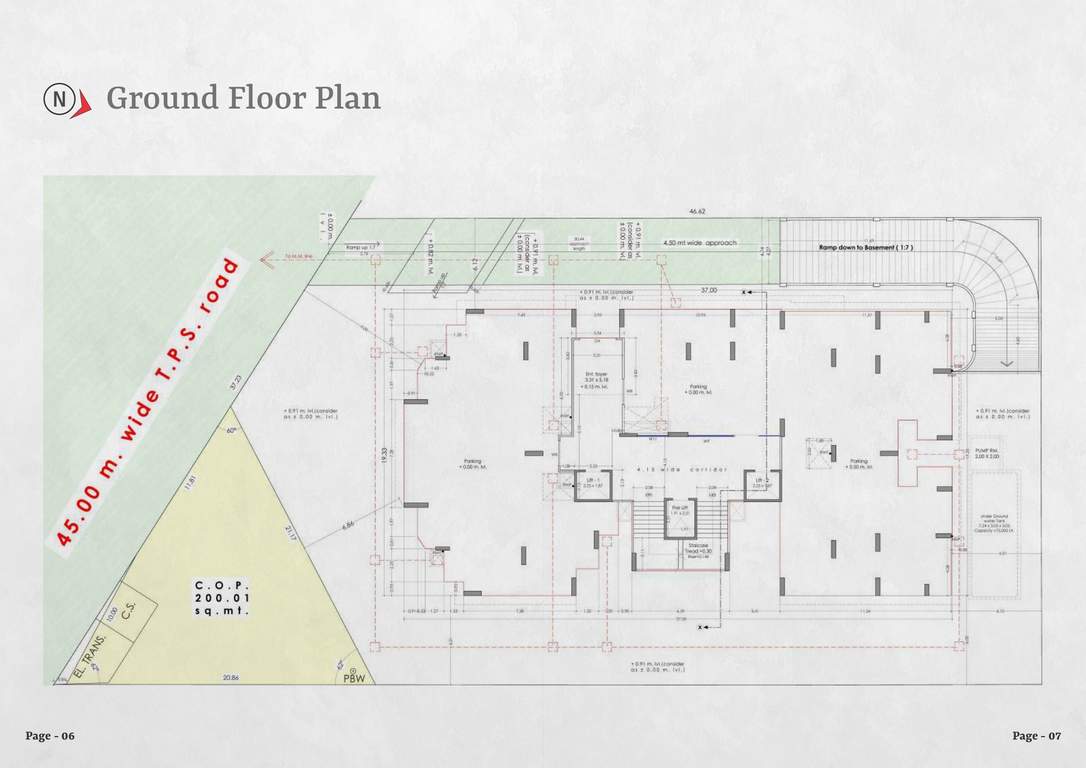  tulsi darshan Tulsi Darshan Cluster Plan for ground Floor