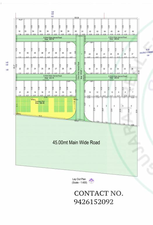  shivalaya bungalows Layout Plan